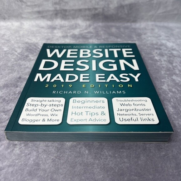 WEBSITE Design Made Easy 2019 by Richard N. Williams NEW - Picture 2 of 7